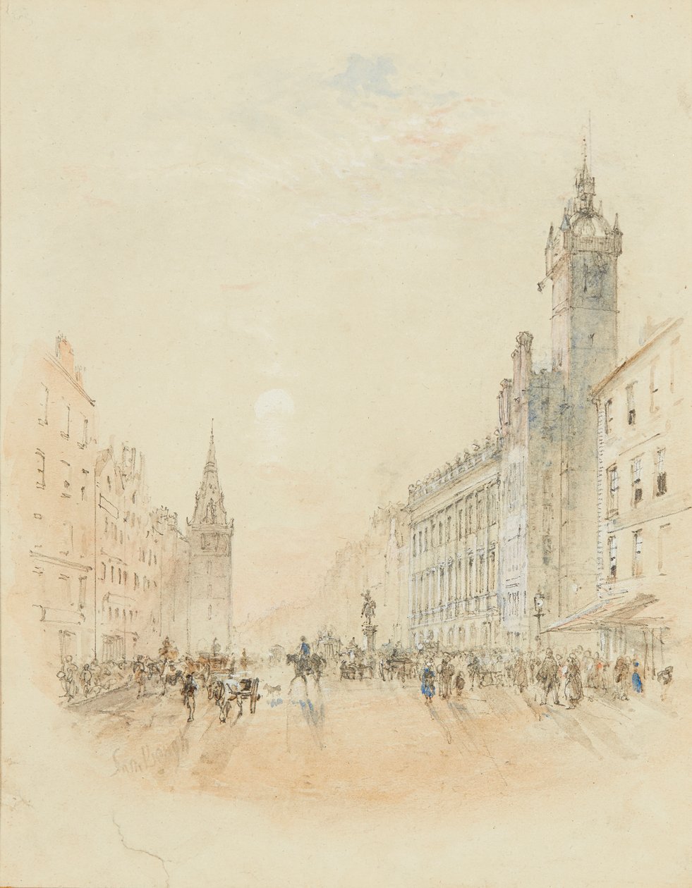 Trongate, Glasgow door Samuel Bough