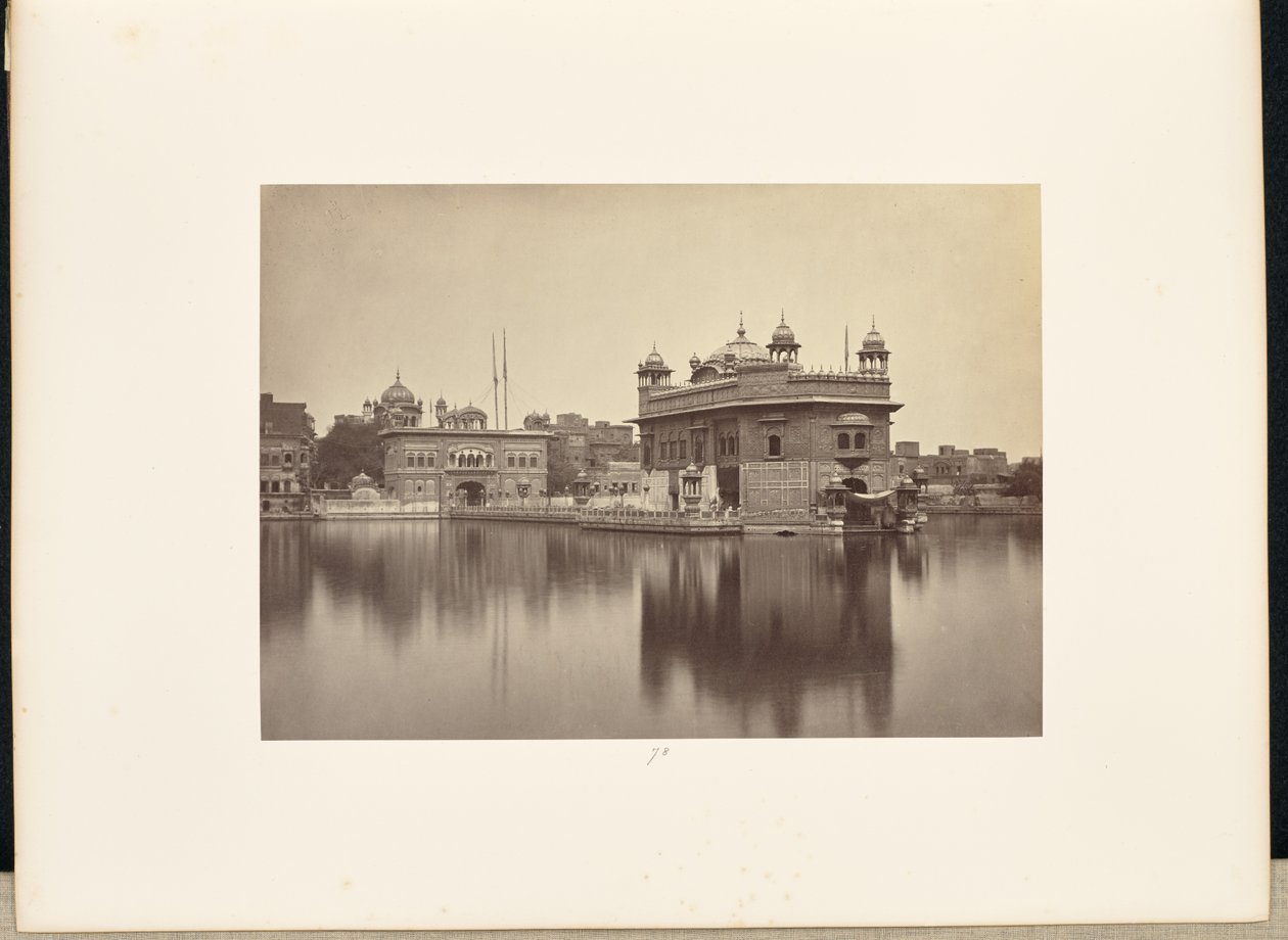 Amritsar; de Gouden Tempel door Samuel Bourne