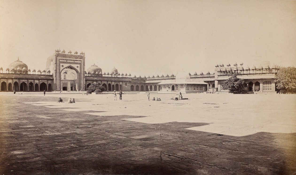 Futtehpore Sikri (1) door Samuel Bourne