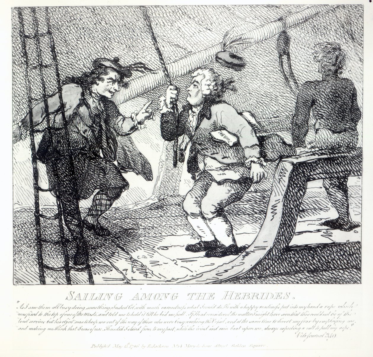 Zeilen tussen de Hebriden uit 