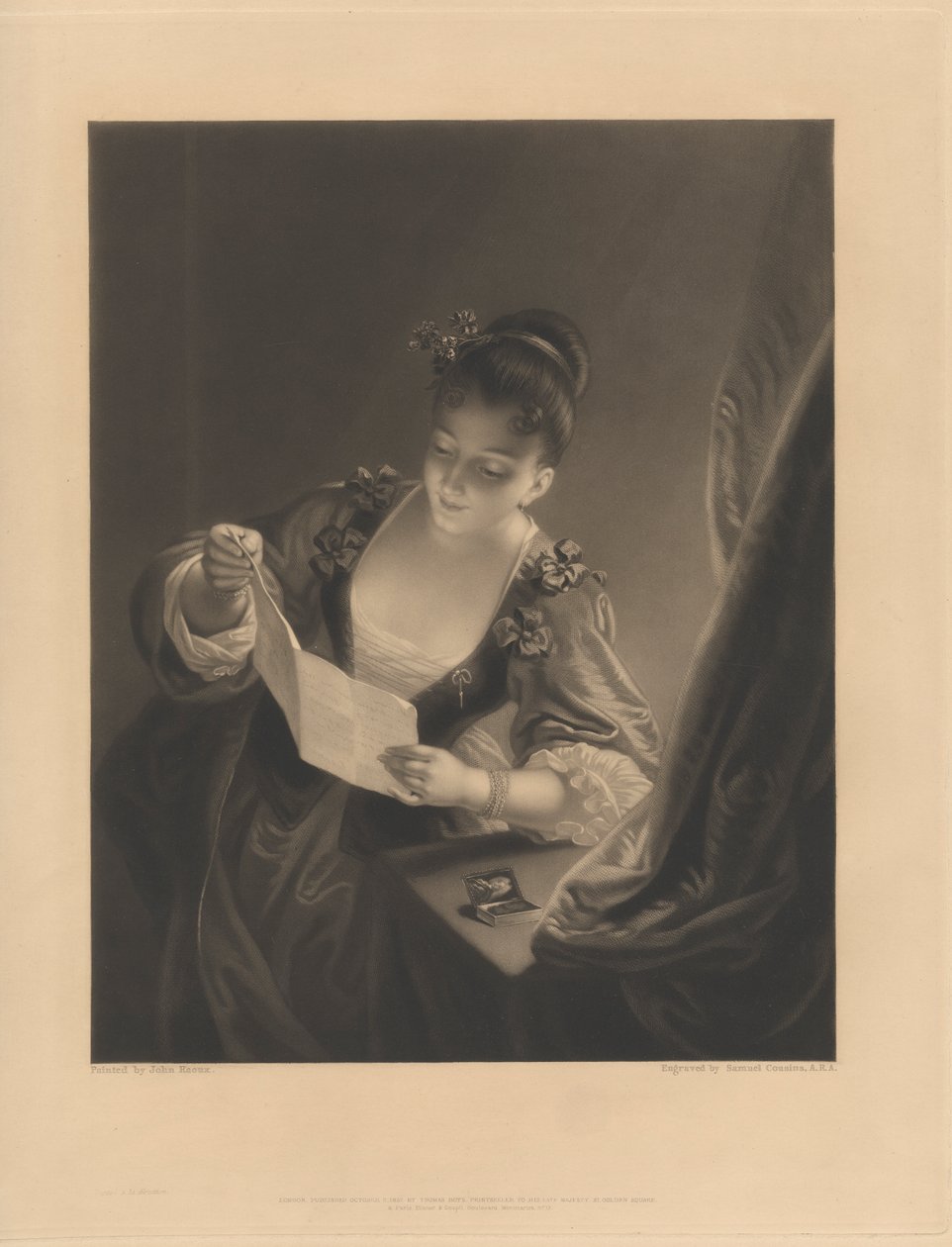 Zonneschijn van Liefde door Samuel Cousins