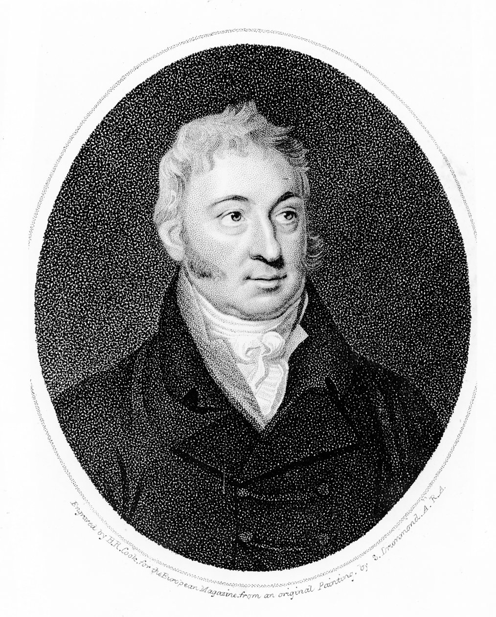 Sir William Ouseley, gegraveerd door H. R. Cook door Samuel Drummond