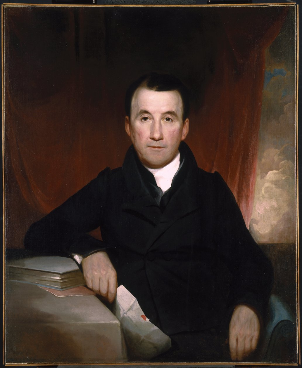 Jonas Platt door Samuel Finley Breese Morse