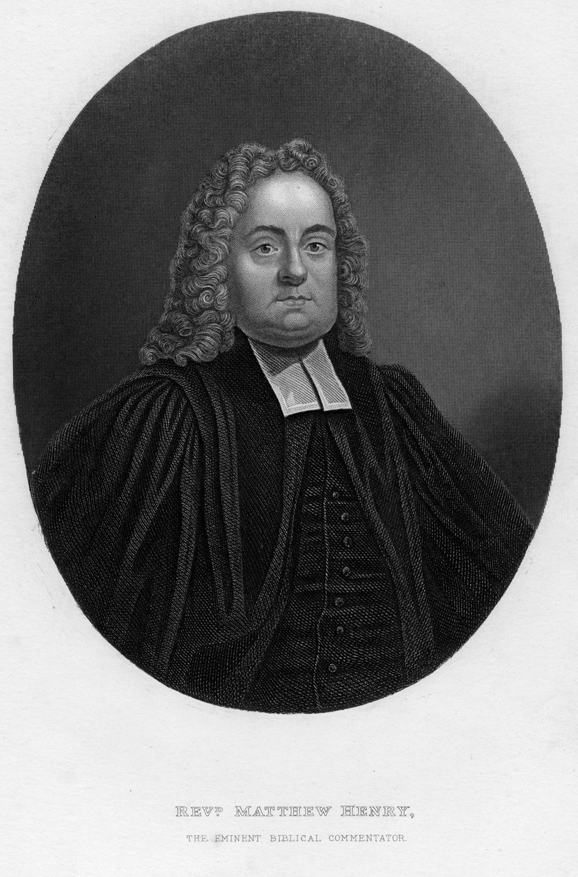 Matthew Henry, Engels bijbelcommentator en geestelijke, 19e eeuw door Samuel Freeman