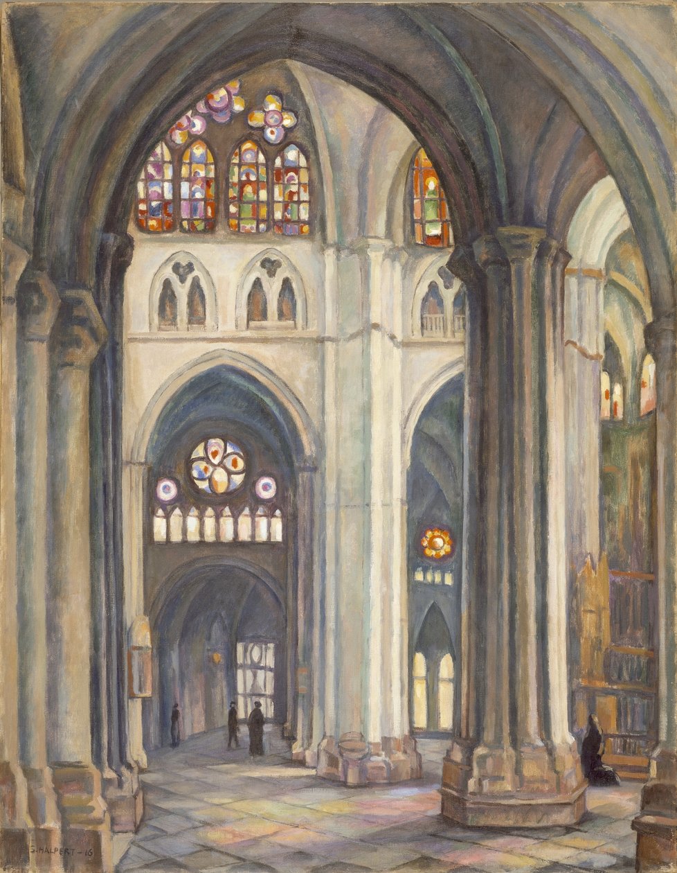 Kathedraal van Toledo door Samuel Halpert