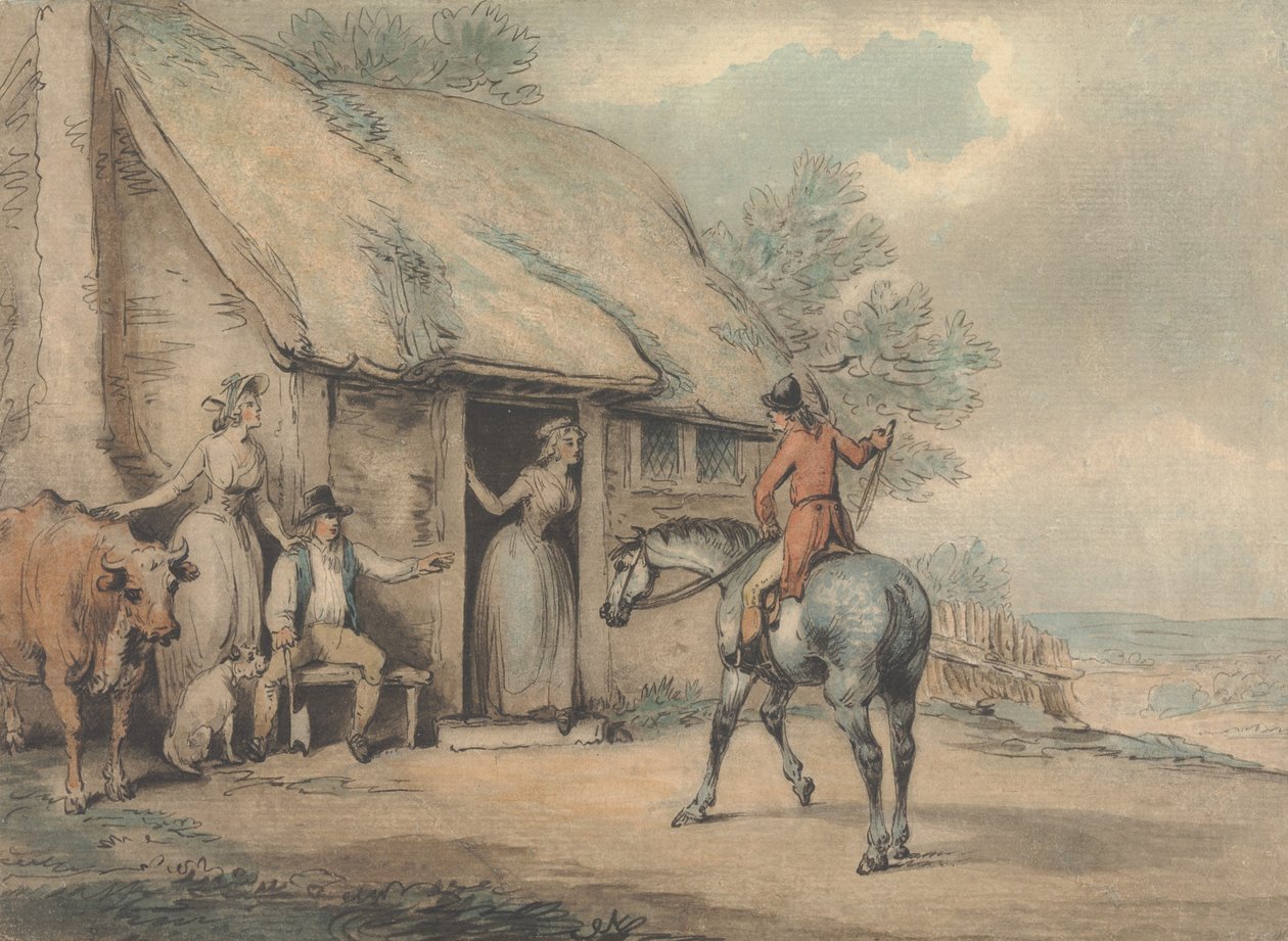 Naar huis door Samuel Howitt