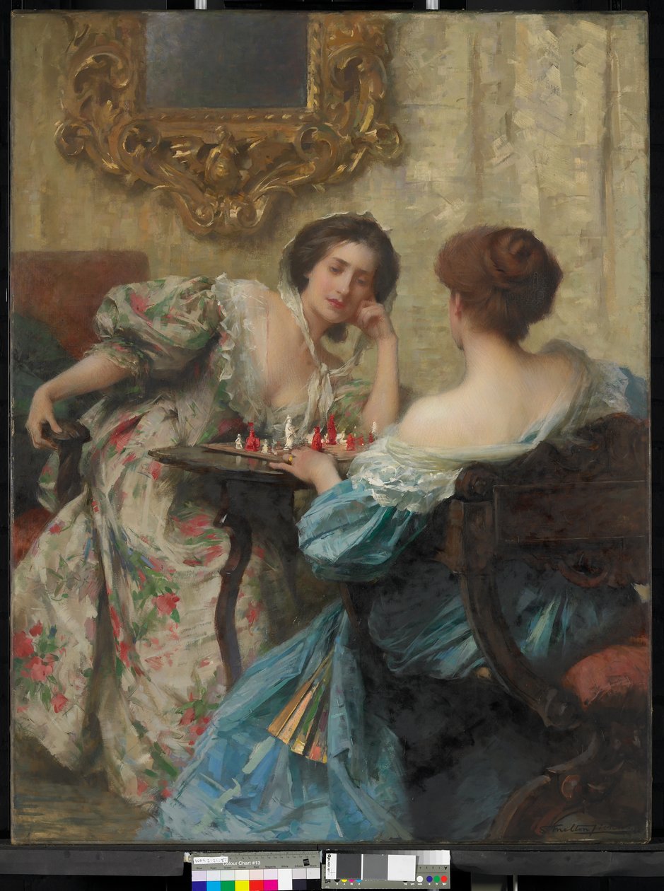 De schakers door Samuel Melton Fisher