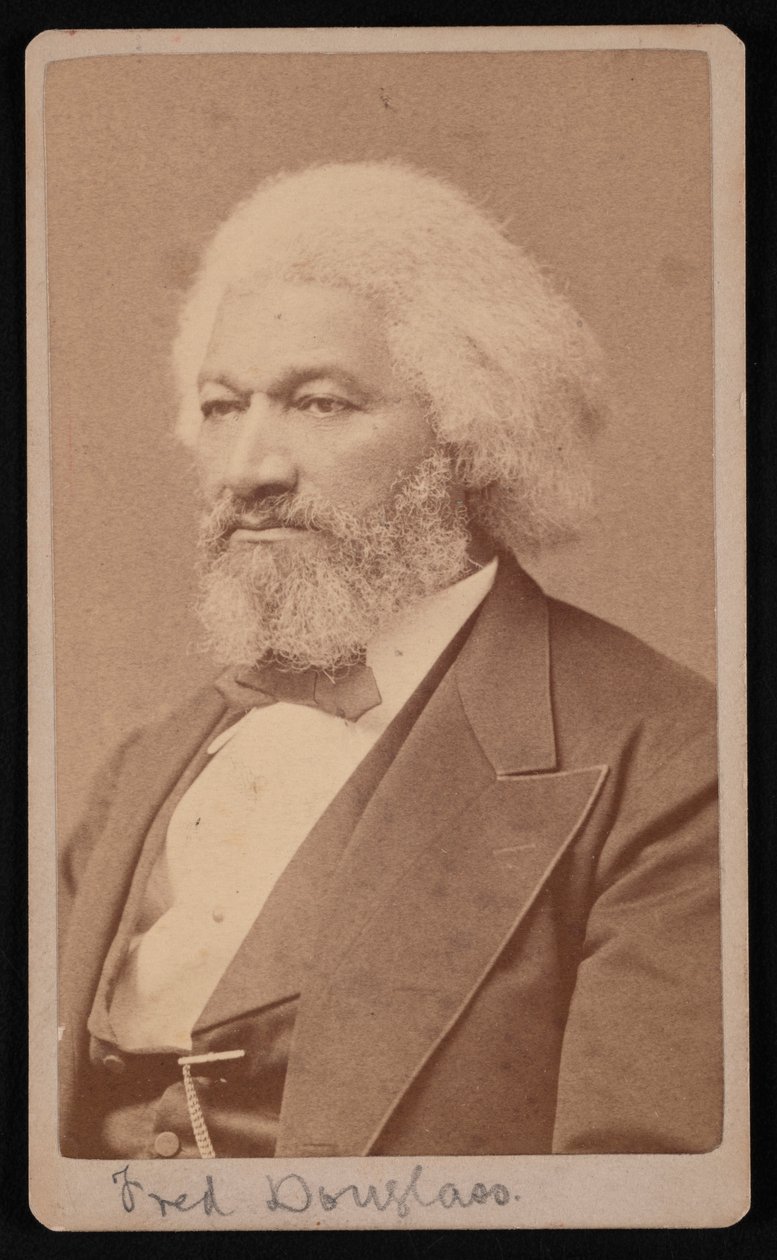 Portret van Frederick Douglass 1817-1895 door Samuel Montague Fassett