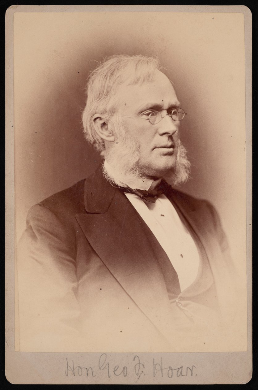 Portret van George Frisbie Hoar door Samuel Montague Fassett