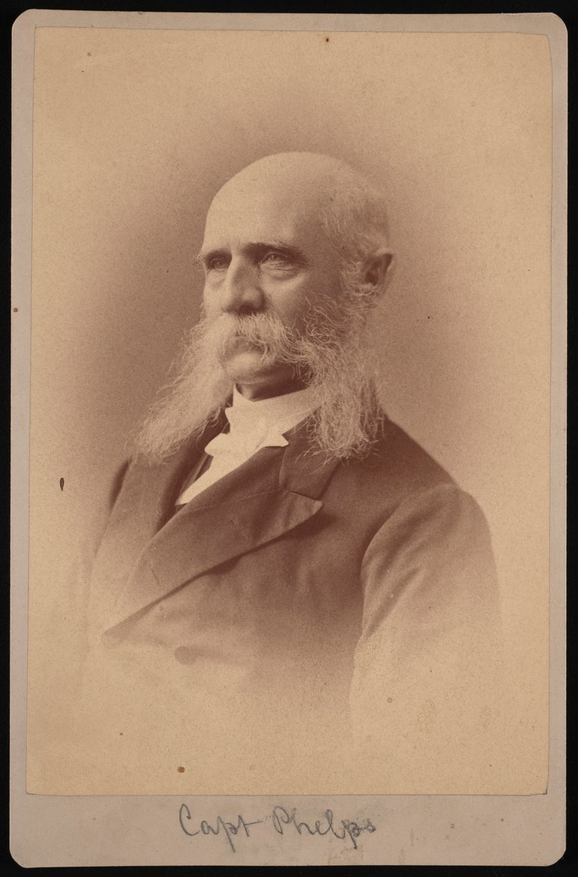 Portret van Seth Ledyard Phelps 1824-1885, 1878 door Samuel Montague Fassett