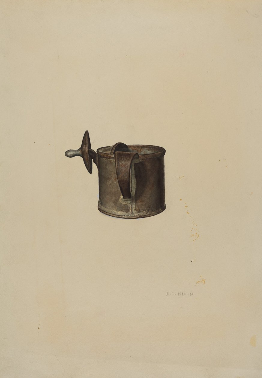 Voedingsfles door Samuel O. Klein