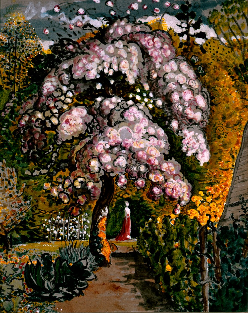 In Shoreham Garden door Samuel Palmer door Samuel Palmer