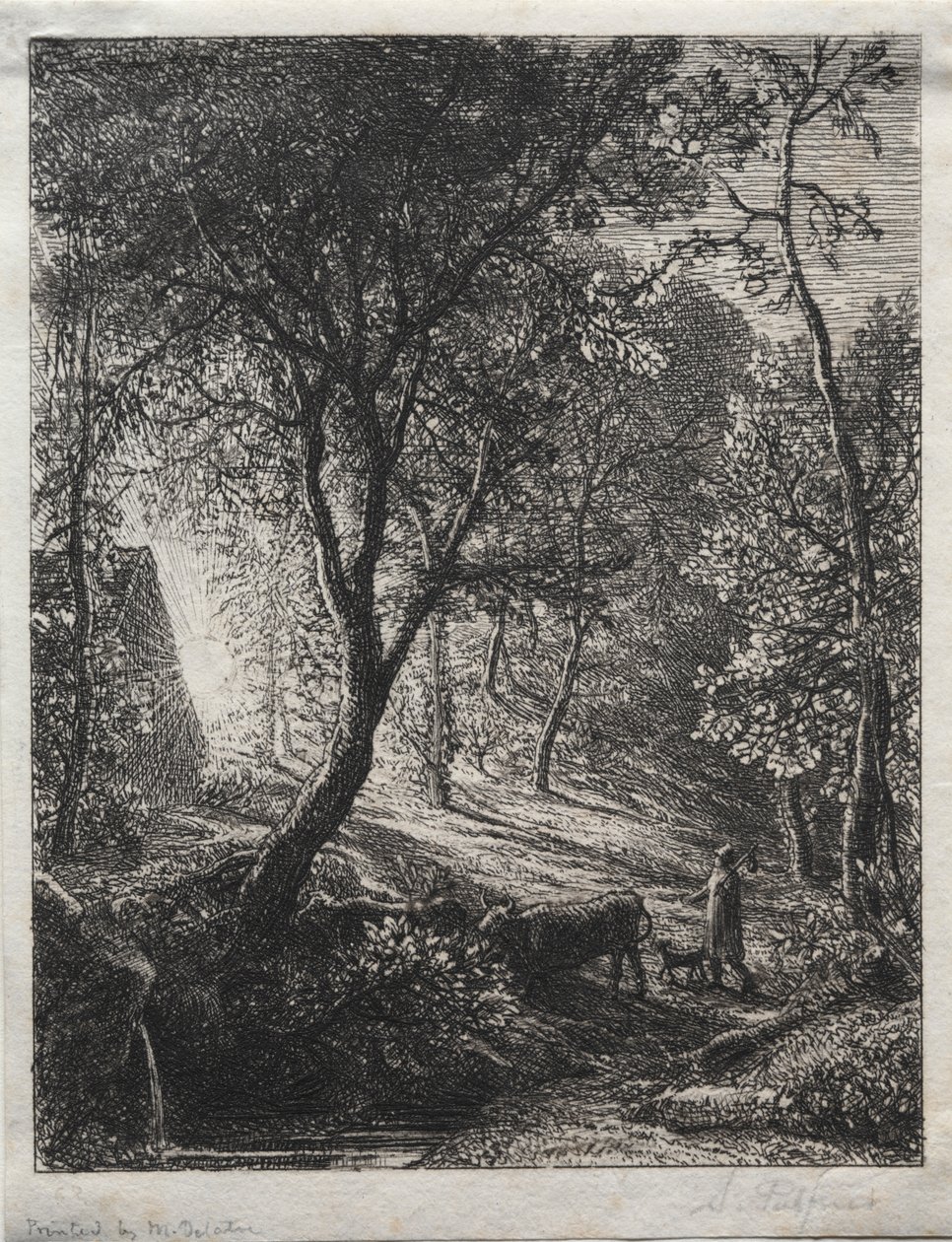 De herdershut door Samuel Palmer