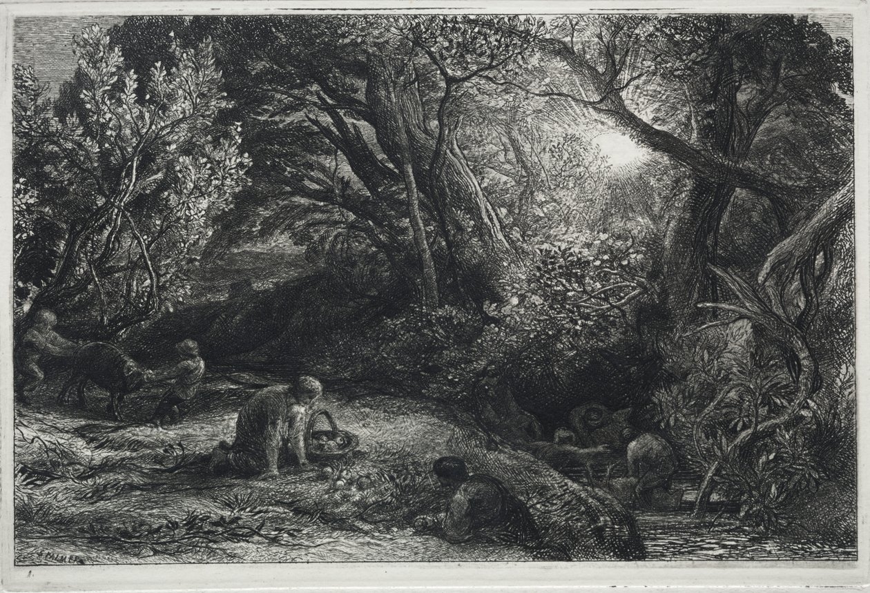 De ochtend van het leven door Samuel Palmer