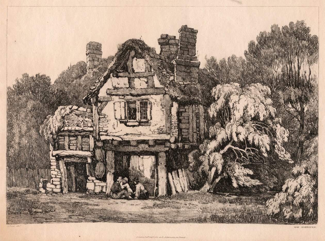 Bij Ashbourn door Samuel Prout