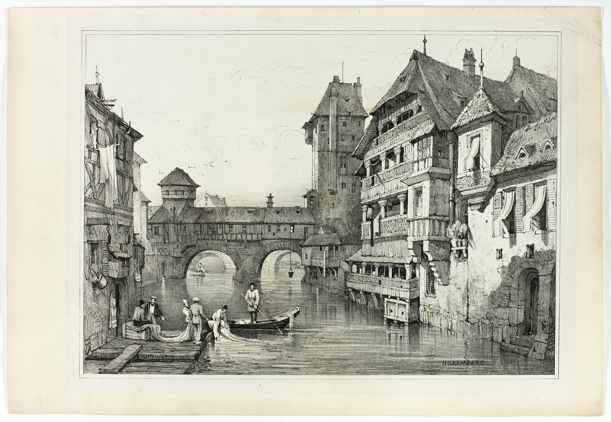 Neurenberg door Samuel Prout