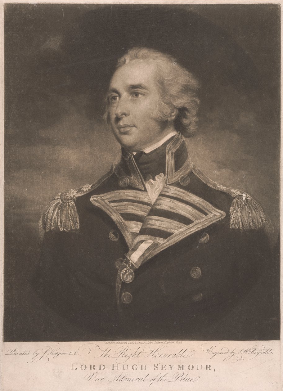 Lord Hugh Seymour door Samuel William Reynolds