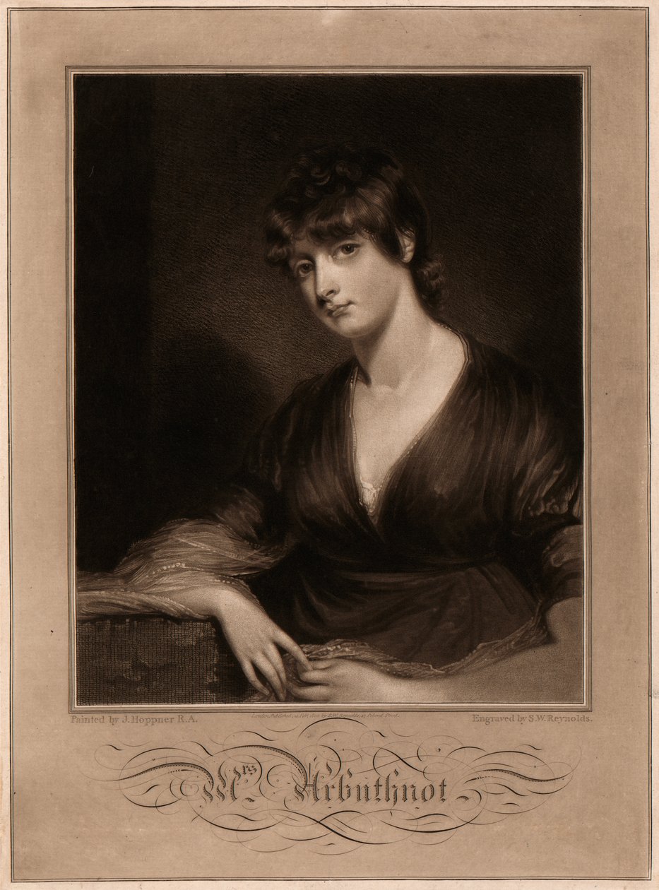 Mevrouw Arbuthnot door Samuel William Reynolds