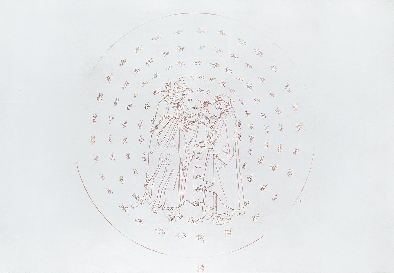 Dante en Beatrice, uit 