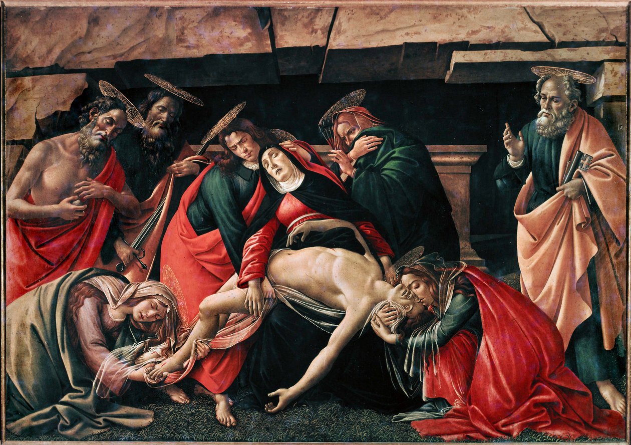 Ontbossing. Populier ... door Sandro (1444/5-1510) Botticelli