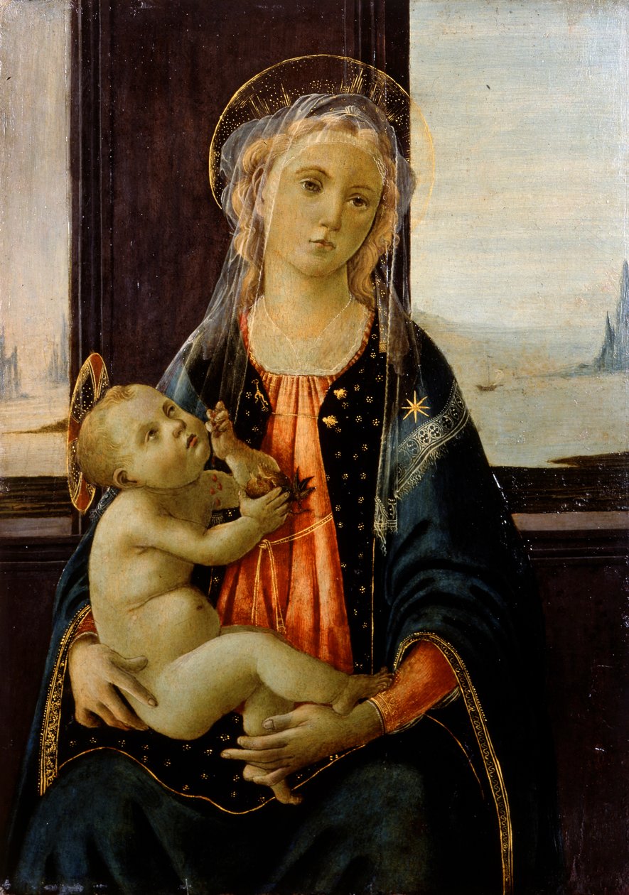 Madonna van de Zee 1476 door Sandro Botticelli