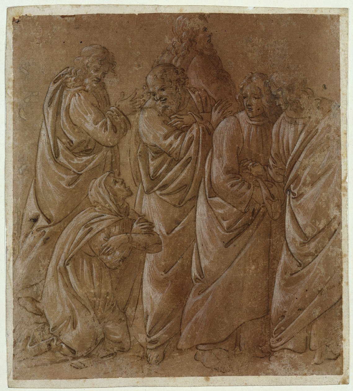 De vrouw uit Kanaän door Sandro Botticelli