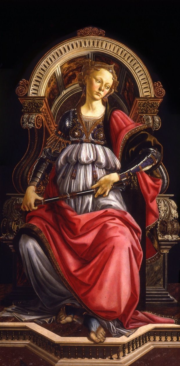 Fortitude door Sandro Botticelli