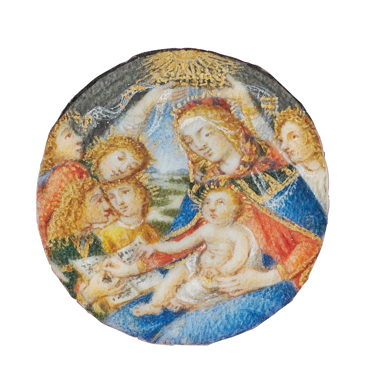 Madonna van de Magnificat, Florence, laat 15e - begin 16e eeuw door Sandro Botticelli