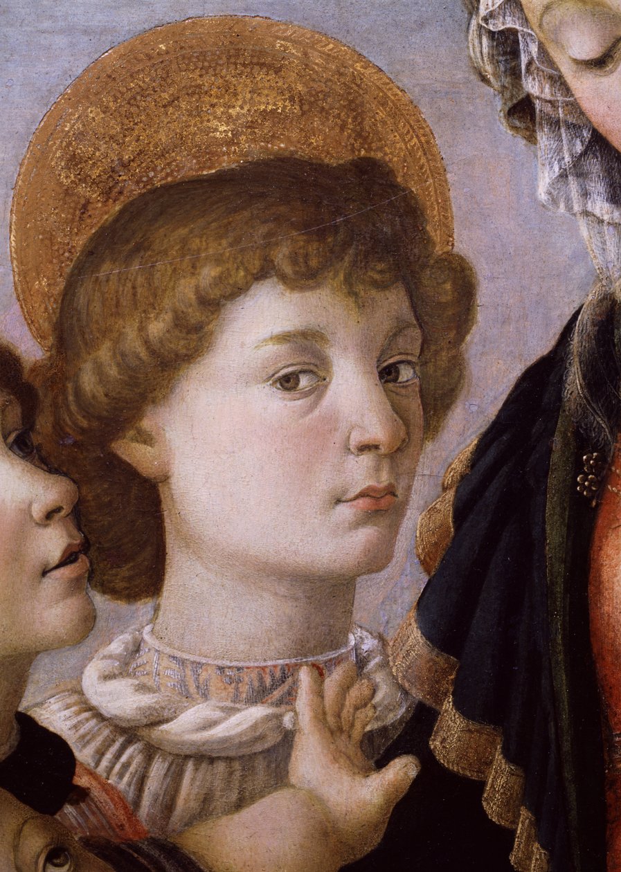 St. Johannes van de Maagd en Kind door Sandro Botticelli