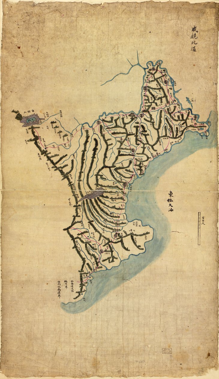 Chosŏn chido. LOC 83675009-4 door Sang Gi Chŏng