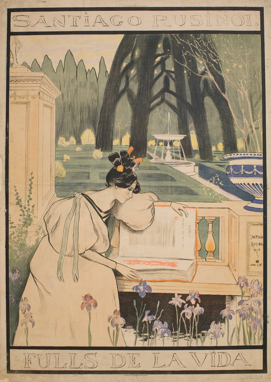 Fulls de la vida door Santiago Rusiñol