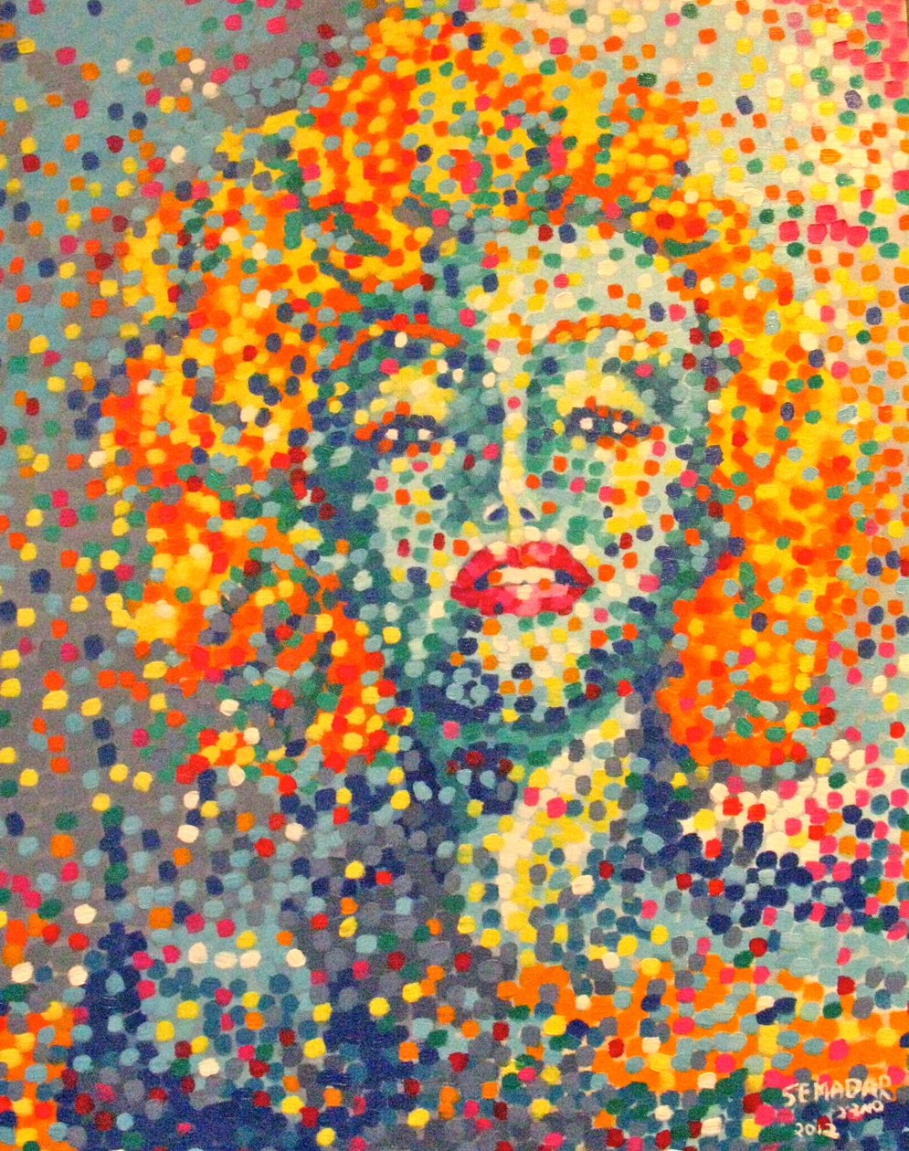 Marilyn Monroe door Santina Semadar Panetta
