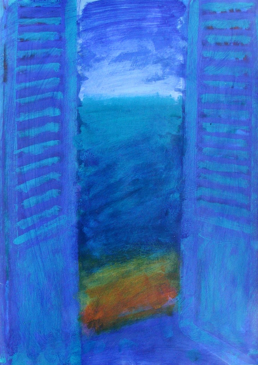 Blauwe Luiken door Sara Hayward