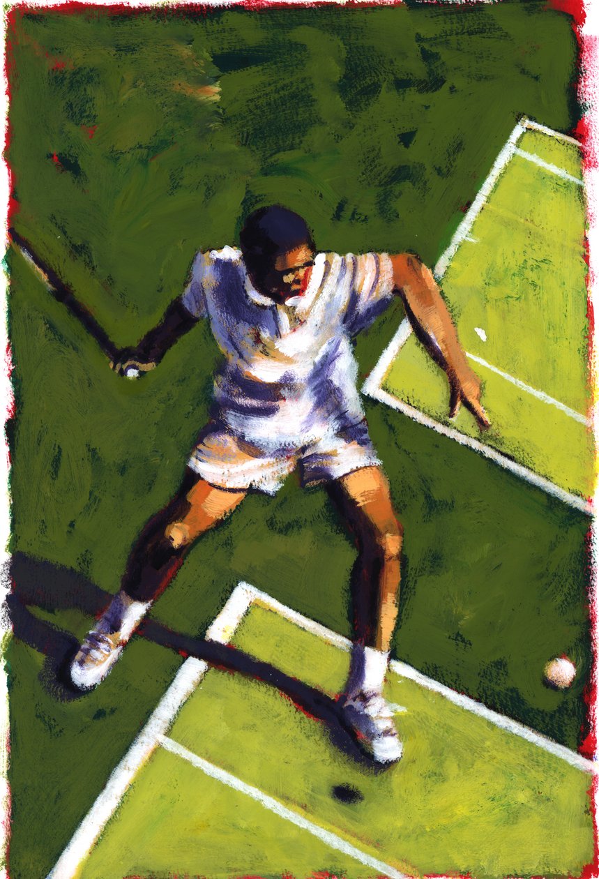 Tennisser, 2009 door Sara Hayward