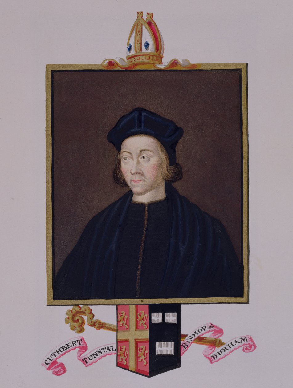 Portret van Cuthbert Tunstall (1474-1559) bisschop van Durham uit 