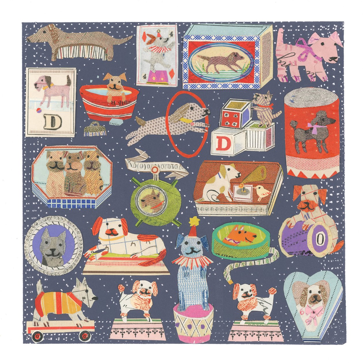 D is voor hond door Sarah Battle