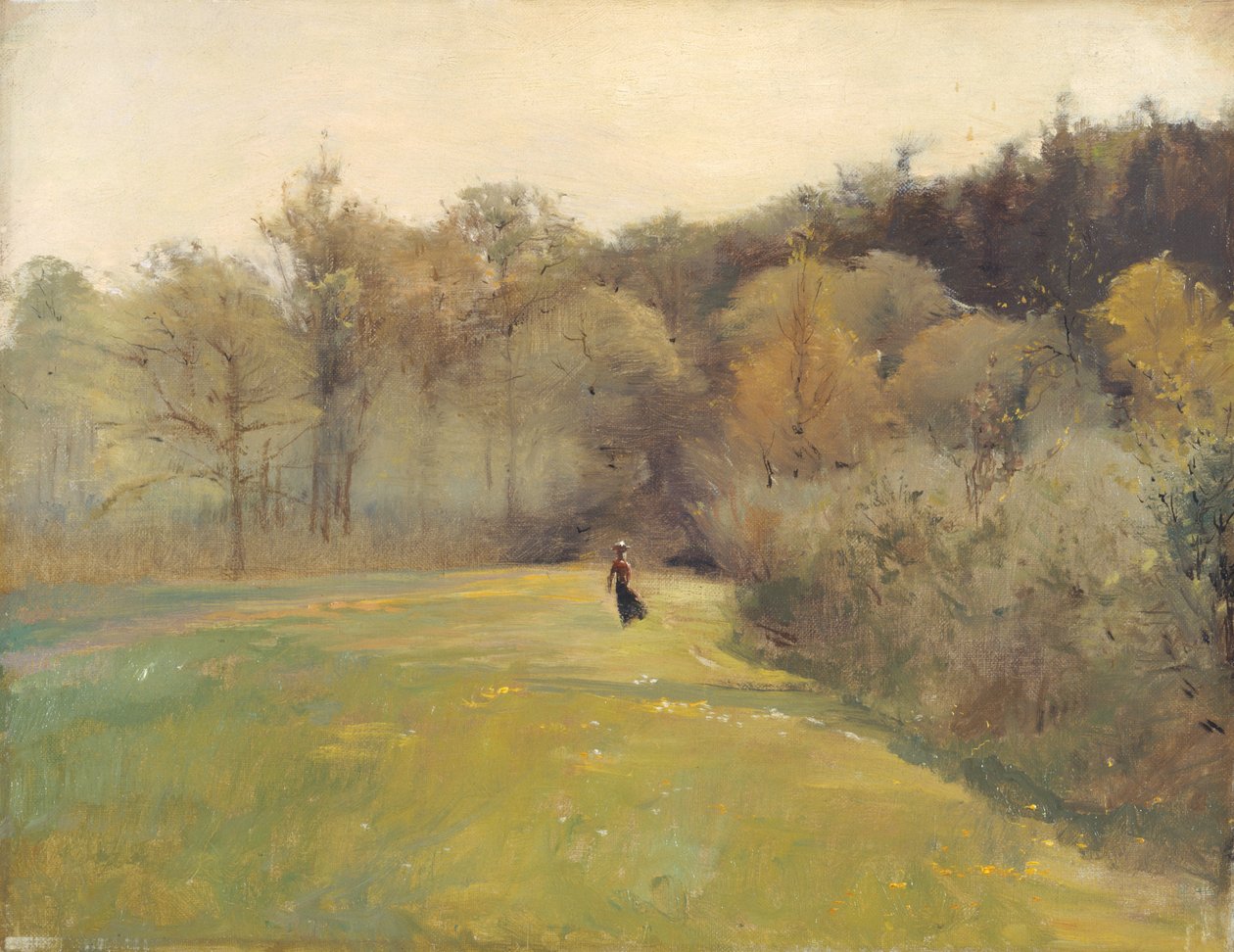 Llandrindod Wells, ca.1900 (schilderij) door Sarah Paxton Ball Dodson