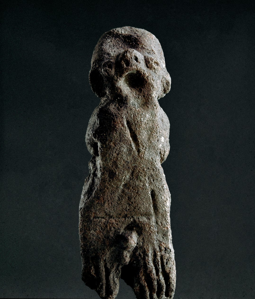 Nuragische cultuur: votief terracotta beeldje uit de tempel van Abini door Sardinia Nuragic Civilization