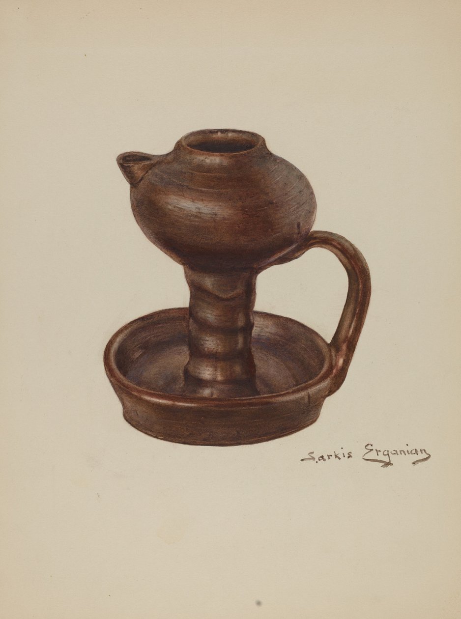 Vetlamp door Sarkis Erganian