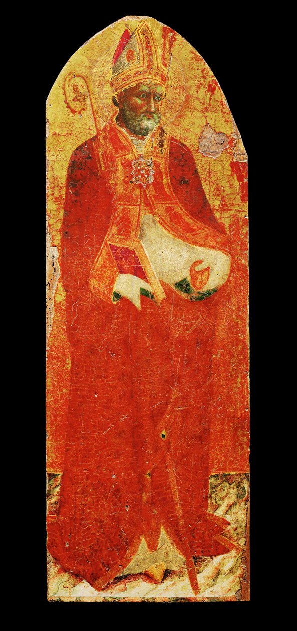 Sint Nicolaas van Bari ... door Sassetta (c.1392 1450)