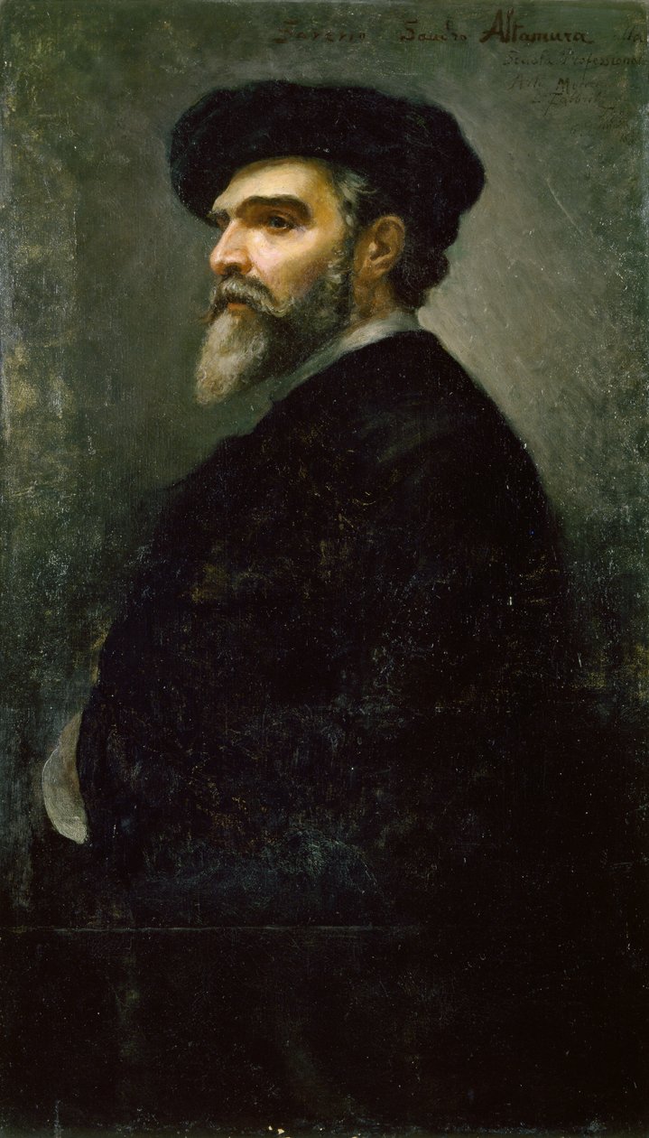 Zelfportret door Saverio Altamura