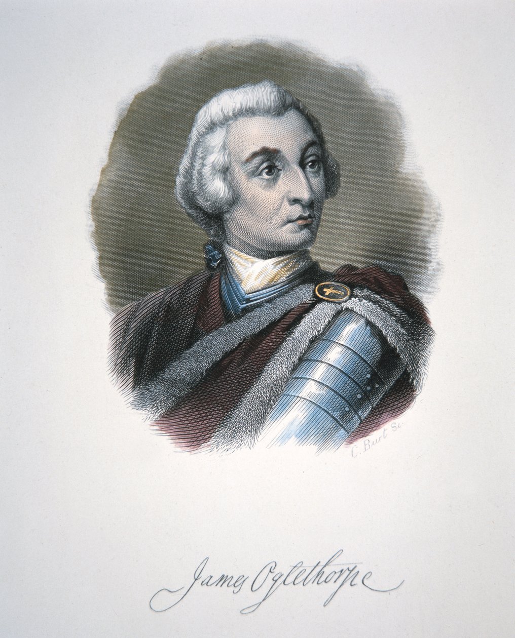 James Edward Oglethorpe door School American