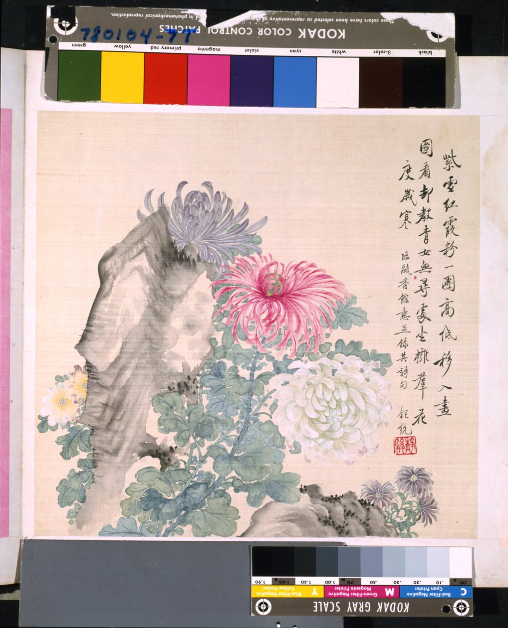Album van bloemen en vogels door School Chinese
