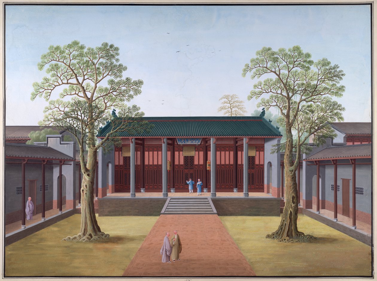 Honam Tempel - Hal van het Mysterie van Nirvana door School Chinese