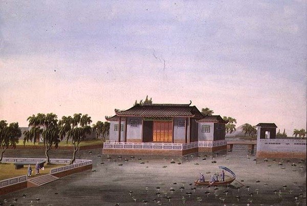 Watertuin, c.1820-40 door School Chinese