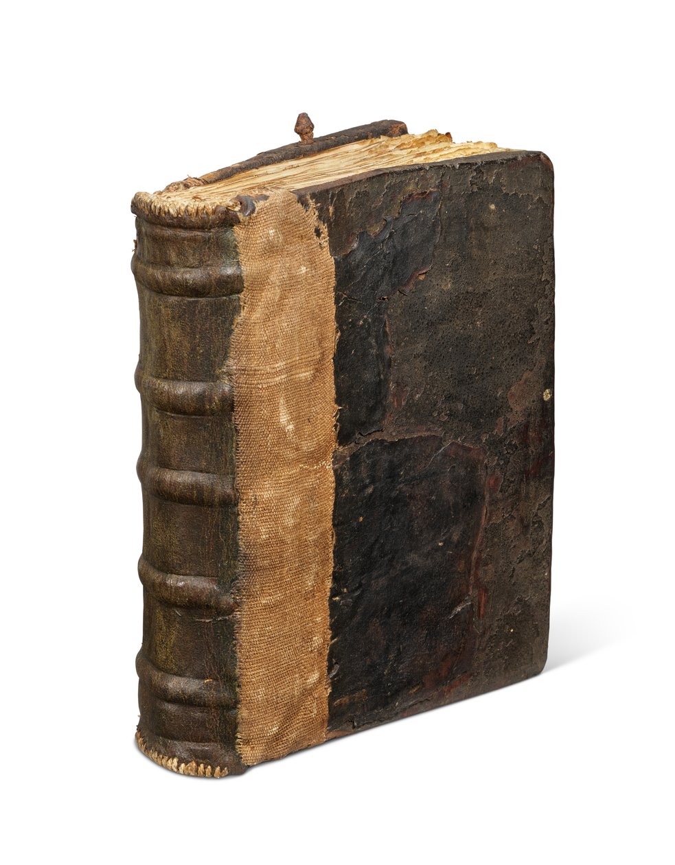 De Codex Sinaiticus Rescriptus, laat 5e-7e eeuw tot AD 979 (inkt op perkament) door School Egyptian