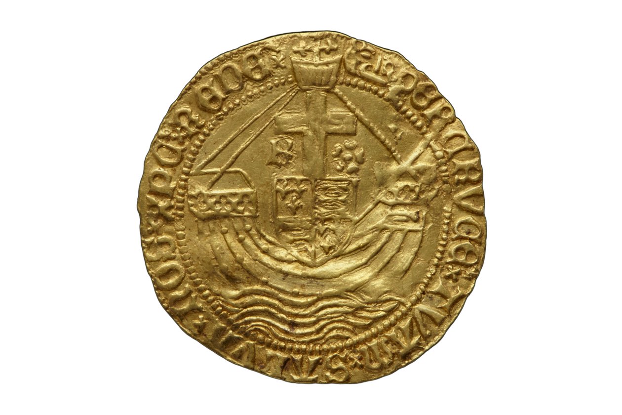 Tudor munt uit de Asthall Hoard door School English