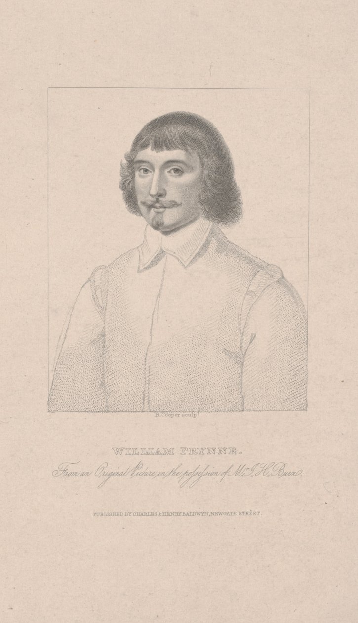 William Prynne (gravure) door School English
