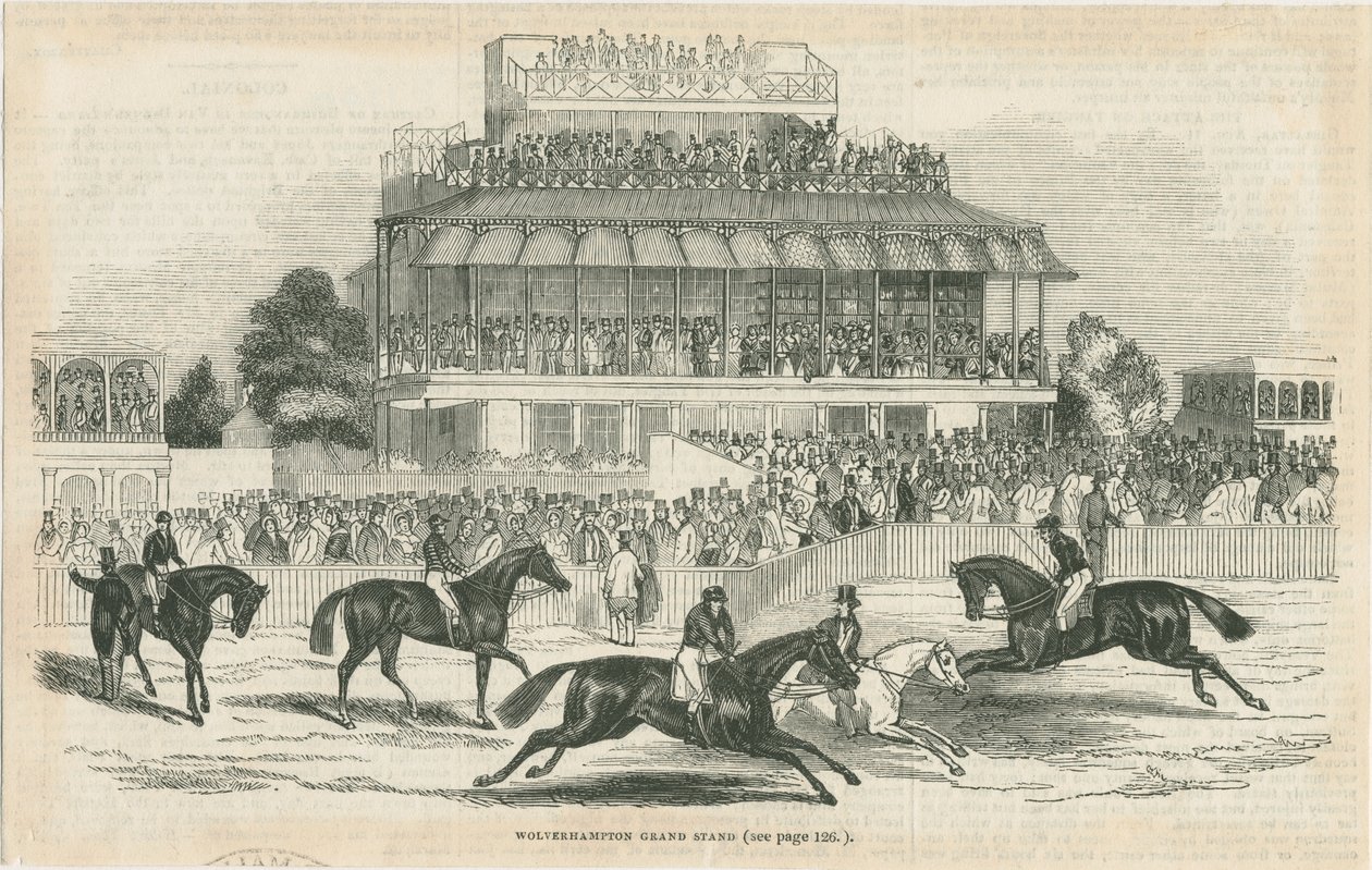 Wolverhampton - Grand Stand door School English