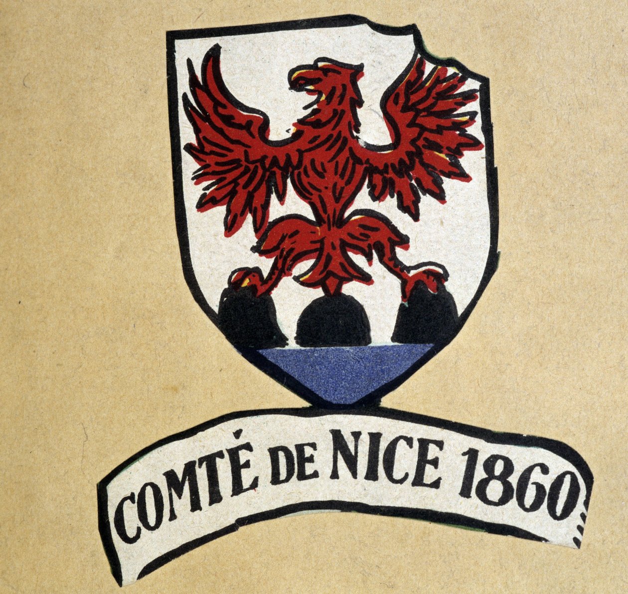 Wapen van het graafschap Nice door School French